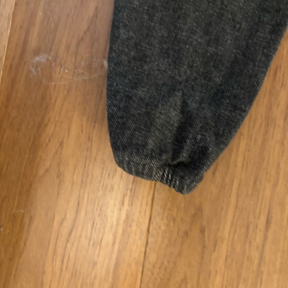 Engineered Garments E1 E-1 jogger pant brushed grey cotton L large flight pants - Picture 5 of 8